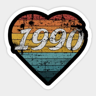 1990s Retro Design Sticker